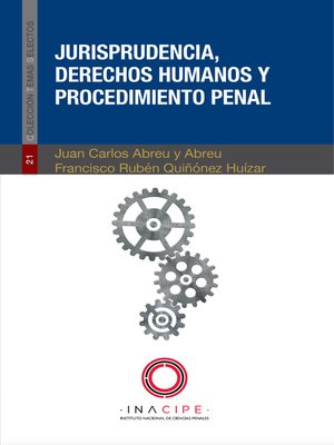 cover image of Jurisprudencia, derechos humanos y procedimiento penal